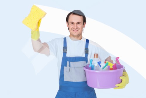 Website cookie policy introduction with carpet cleaning branding